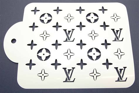 louis vuitton cake stencil australia|louis vuitton cake template.